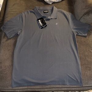 Hooey Slate Gray Polo Shirt XXL